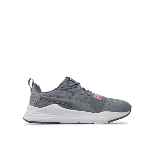 Puma Sneakersy Wired Run Pure Jr 390847 07 Szary ze sklepu MODIVO w kategorii Buty sportowe dziecięce - zdjęcie 182598061