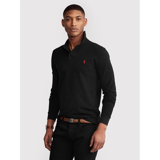 Polo Ralph Lauren Polo 710681126037 Czarny Slim Fit Polo Ralph Lauren XXL MODIVO
