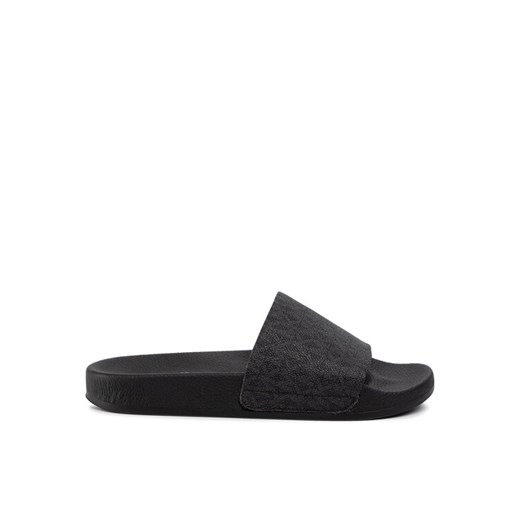 MICHAEL Michael Kors Klapki Jake Slide 42R0JSFA3Q Czarny ze sklepu MODIVO w kategorii Klapki męskie - zdjęcie 182598113
