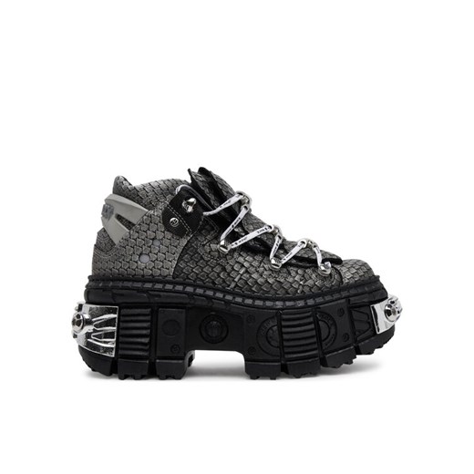 NEW ROCK Sneakersy M-106WALLC40 Szary ze sklepu MODIVO w kategorii Buty sportowe damskie - zdjęcie 182598124