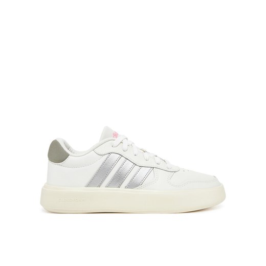 adidas Sneakersy Litecourt JI2342 Biały ze sklepu MODIVO w kategorii Buty sportowe damskie - zdjęcie 182598250