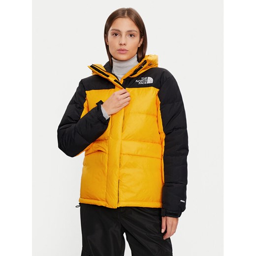 The North Face Kurtka puchowa Himalayan NF0A4R2W Żółty Regular Fit ze sklepu MODIVO w kategorii Kurtki damskie - zdjęcie 182598272