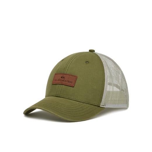 Quiksilver Czapka z daszkiem Down The Hatch AQYHA05096 Zielony ze sklepu MODIVO w kategorii Czapki z daszkiem męskie - zdjęcie 182598281