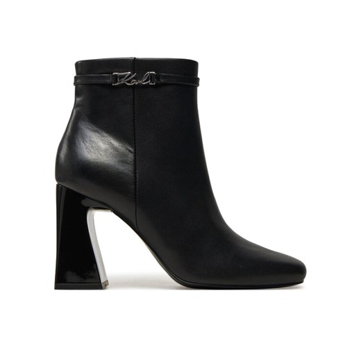 KARL LAGERFELD Botki KL33150 Czarny ze sklepu MODIVO w kategorii Botki - zdjęcie 182598293