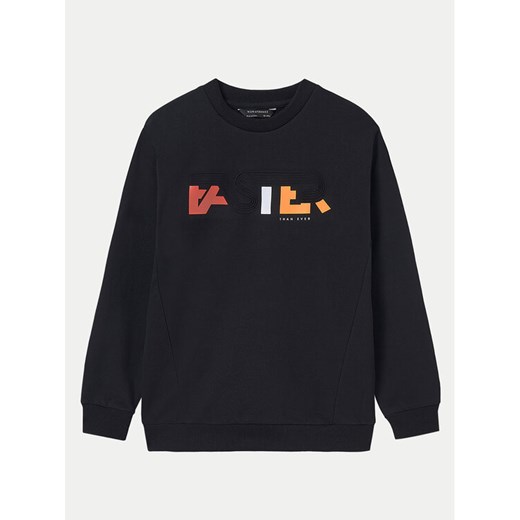 Mayoral Bluza 6483 Czarny Regular Fit ze sklepu MODIVO w kategorii Bluzy chłopięce - zdjęcie 182598330