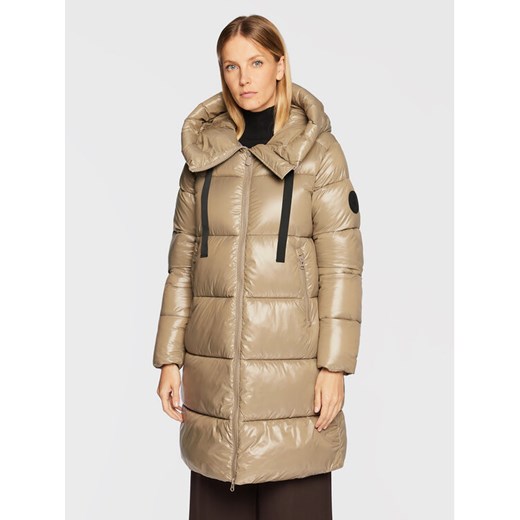 Save The Duck Kurtka zimowa D45510W LUCK15 Beżowy Regular Fit ze sklepu MODIVO w kategorii Kurtki damskie - zdjęcie 182598341