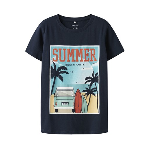 NAME IT T-Shirt Zelo 13239199 Granatowy Standard Fit ze sklepu MODIVO w kategorii T-shirty chłopięce - zdjęcie 182598390