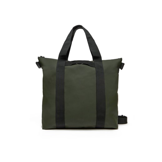 Rains Torba Tote Bag W3 14150 Zielony Rains OS MODIVO