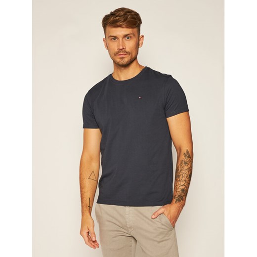 Tommy Hilfiger T-Shirt 2S87904671 Granatowy Regular Fit ze sklepu MODIVO w kategorii T-shirty męskie - zdjęcie 182598413