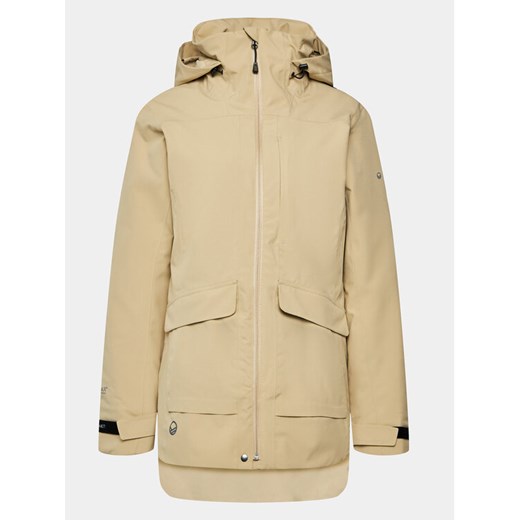 Halti Parka Olhava W Dx Parka 064-0651 Beżowy Regular Fit ze sklepu MODIVO w kategorii Parki damskie - zdjęcie 182598431