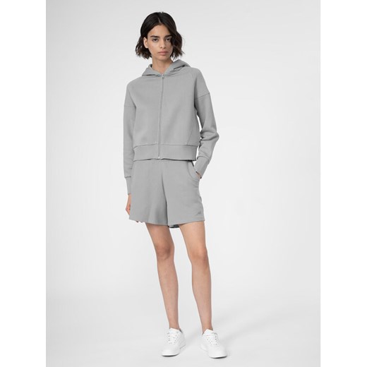 4F Szorty sportowe 4FSS23TSHOF070 Szary Regular Fit ze sklepu MODIVO w kategorii Szorty - zdjęcie 182598602