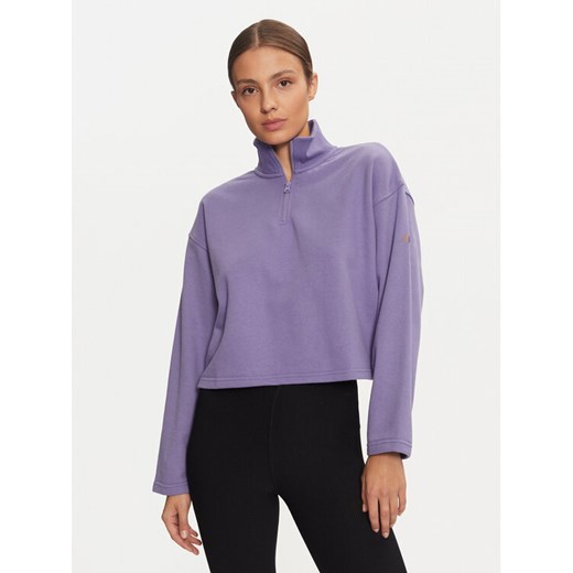 4F Bluza 4FWAW24TSWSF1337 Fioletowy Loose Fit ze sklepu MODIVO w kategorii Bluzy damskie - zdjęcie 182598701