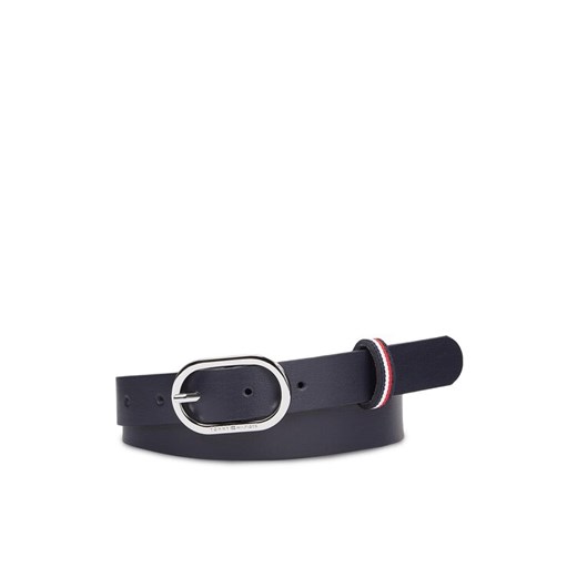 Tommy Hilfiger Pasek Damski Chic 2.5 Corp AW0AW16169 Granatowy ze sklepu MODIVO w kategorii Paski damskie - zdjęcie 182598740