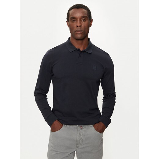 Boss Polo Passerby 50507704 Granatowy Slim Fit ze sklepu MODIVO w kategorii T-shirty męskie - zdjęcie 182598741
