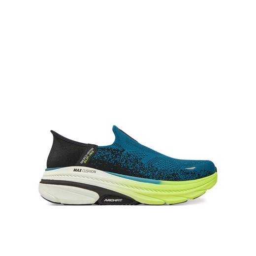 Skechers Sneakersy 220565/BLBK Niebieski ze sklepu MODIVO w kategorii Buty sportowe męskie - zdjęcie 182598744