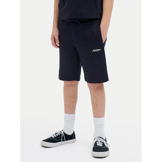 Jack&Jones Szorty sportowe Gordon 12270663 Granatowy Slim Fit ze sklepu MODIVO w kategorii Spodenki męskie - zdjęcie 182598764