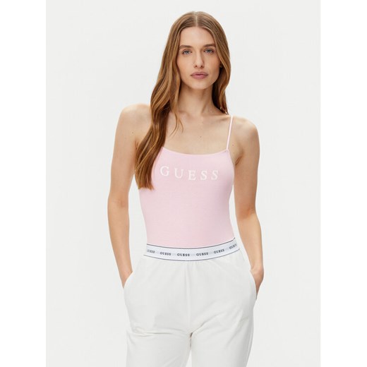 Guess Body O5RM11 KBBU1 Beżowy ze sklepu MODIVO w kategorii Bluzki damskie - zdjęcie 182598830