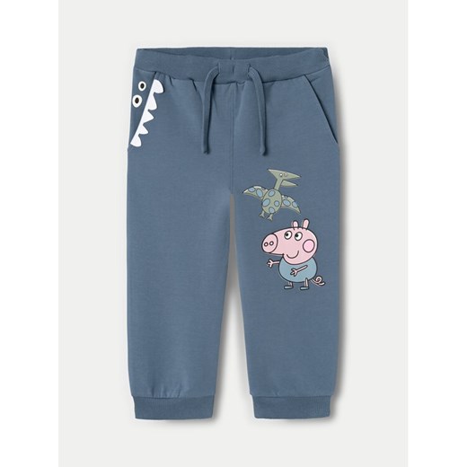 NAME IT Spodnie dresowe PEPPA PIG 13233915 Niebieski Regular Fit ze sklepu MODIVO w kategorii Spodnie chłopięce - zdjęcie 182598862