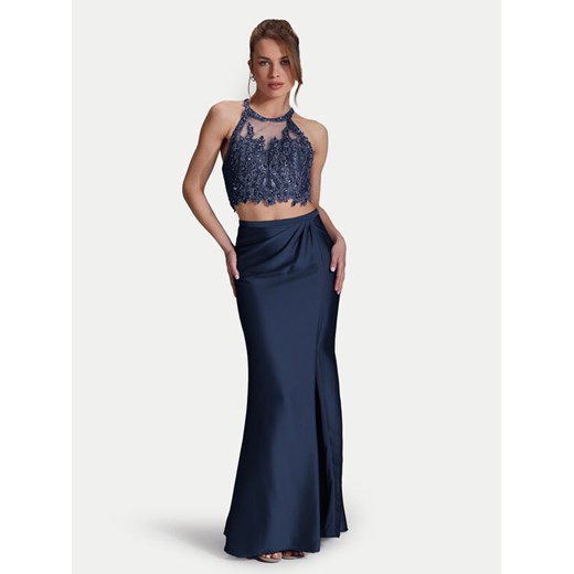 Hey Kyla Sukienka wieczorowa 5AI066HK Granatowy Slim Fit ze sklepu MODIVO w kategorii Sukienki - zdjęcie 182598914