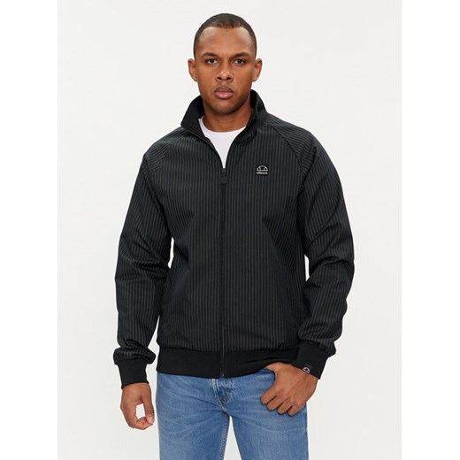 Ellesse Kurtka przejściowa Burlington Track Top SHP15886 Czarny Regular Fit ze sklepu MODIVO w kategorii Kurtki męskie - zdjęcie 182598923