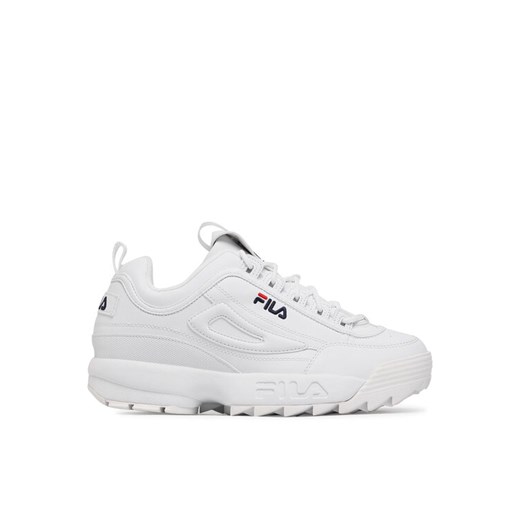 Fila Sneakersy Disruptor Low Wmn 1010302.1FG Biały ze sklepu MODIVO w kategorii Buty sportowe damskie - zdjęcie 182598972