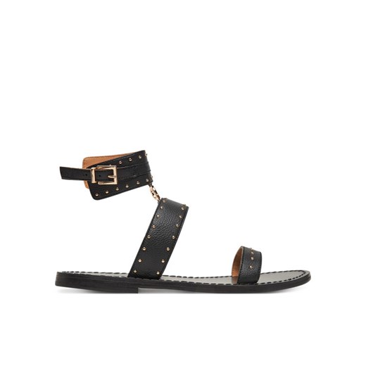 TWINSET Sandały 251GCJ04C Czarny ze sklepu MODIVO w kategorii Sandały damskie - zdjęcie 182599012