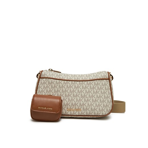 Michael Kors Torebka Jet Set 32S3GJ6C8B Beżowy ze sklepu MODIVO w kategorii Listonoszki - zdjęcie 182599131