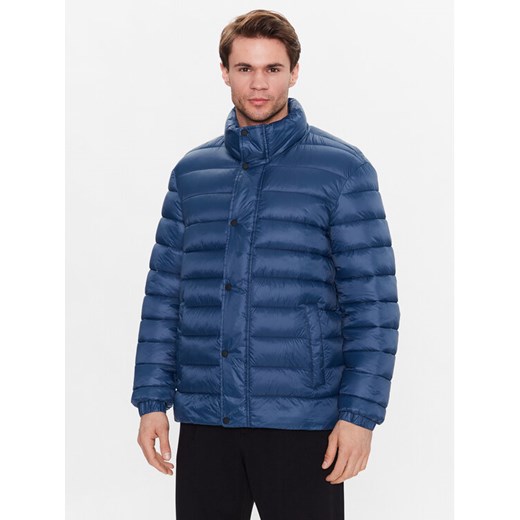 Sisley Kurtka przejściowa 2BA2SN01J Niebieski Regular Fit ze sklepu MODIVO w kategorii Kurtki męskie - zdjęcie 182599163