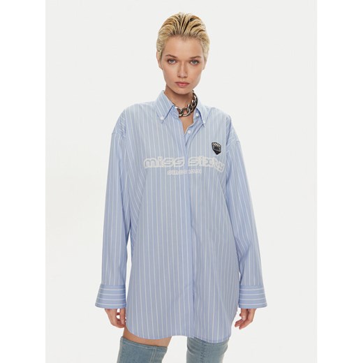 Miss Sixty Koszula 6L3XJ5100000 Niebieski Regular Fit ze sklepu MODIVO w kategorii Koszule damskie - zdjęcie 182599203