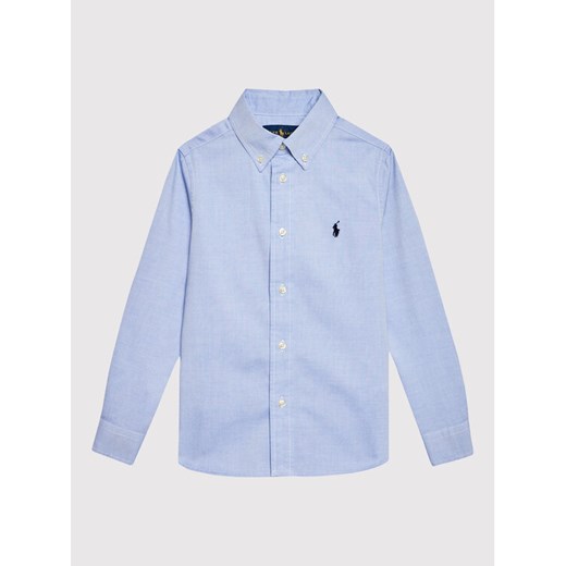 Polo Ralph Lauren Koszula 322819238002 Błękitny Slim Fit ze sklepu MODIVO w kategorii Koszule chłopięce - zdjęcie 182599272