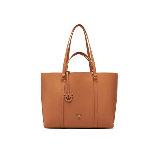 PINKO Torebka Carrie Shopper Big AI 24-25 PLTT 102832 A1LF Beżowy ze sklepu MODIVO w kategorii Torby Shopper bag - zdjęcie 182599411