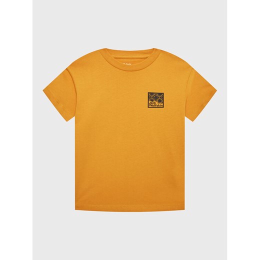 Jack Wolfskin T-Shirt Teen Exploring 1609851 Pomarańczowy Regular Fit ze sklepu MODIVO w kategorii T-shirty chłopięce - zdjęcie 182599453