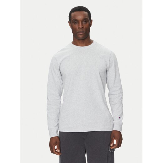 Champion Longsleeve 221164 Szary Loose Fit ze sklepu MODIVO w kategorii T-shirty męskie - zdjęcie 182599462