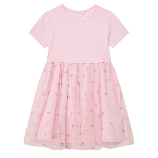 NAME IT Sukienka codzienna Hamina 13238152 Różowy Slim Fit ze sklepu MODIVO w kategorii Sukienki niemowlęce - zdjęcie 182599490