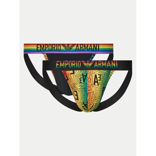 Emporio Armani Underwear Komplet 2 par slipów Jock Strap 111932 4R513 3342 Kolorowy ze sklepu MODIVO w kategorii Majtki męskie - zdjęcie 182599503