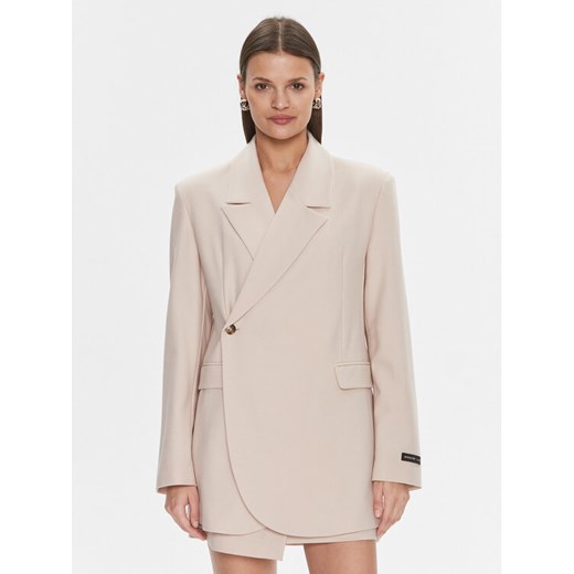 Herskind Marynarka Lilith 5010993 Beżowy Regular Fit ze sklepu MODIVO w kategorii Marynarki damskie - zdjęcie 182599570