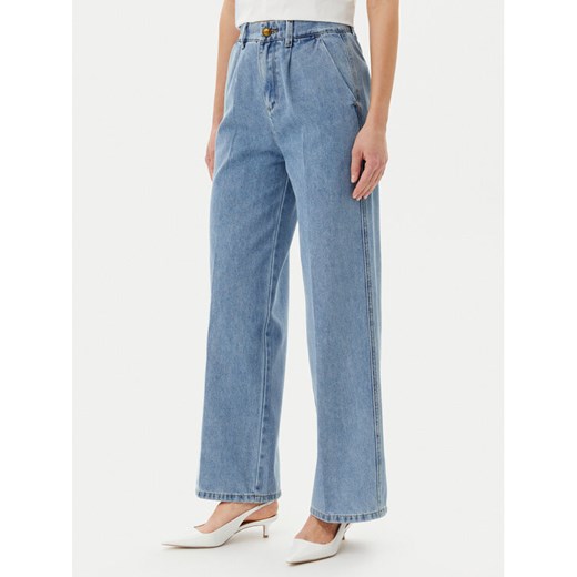 ARTIGLI Jeansy ADDE002323 Niebieski Relaxed Fit ze sklepu MODIVO w kategorii Jeansy damskie - zdjęcie 182599633