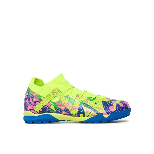 Puma Buty do piłki nożnej Future Match Tt Mid Jr 107550 01 Niebieski ze sklepu MODIVO w kategorii Buty sportowe dziecięce - zdjęcie 182599640