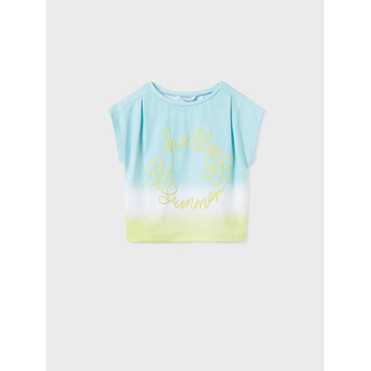 Mayoral T-Shirt 6055 Niebieski ze sklepu MODIVO w kategorii Bluzki dziewczęce - zdjęcie 182599660