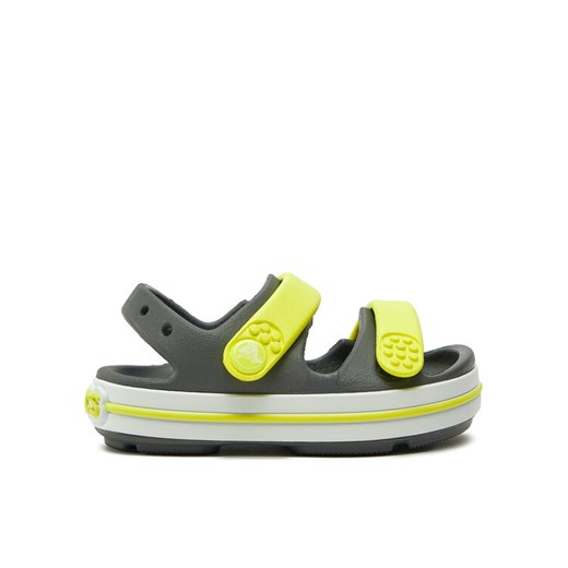 Crocs Sandały Crocband Cruiser Sandal T 209424 Szary ze sklepu MODIVO w kategorii Sandały dziecięce - zdjęcie 182599674