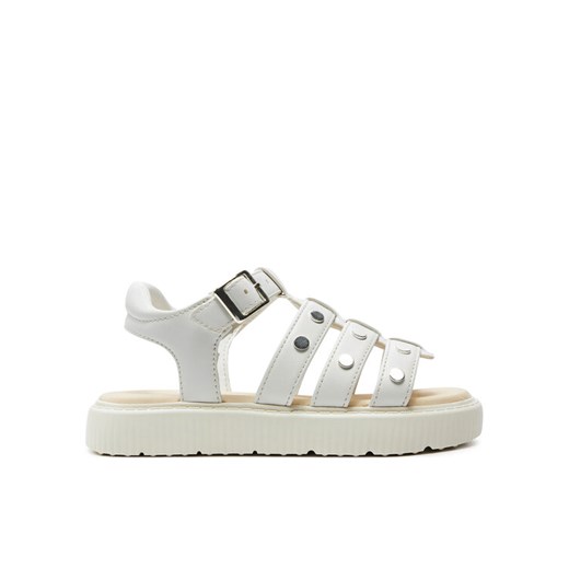 Geox Sandały J Sandal Kodette Gir J45DBG 000BC C1000 S Biały ze sklepu MODIVO w kategorii Sandały dziecięce - zdjęcie 182599694