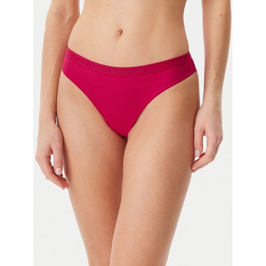 Tommy Hilfiger Dół od bikini UW0UW05947 Różowy ze sklepu MODIVO w kategorii Stroje kąpielowe - zdjęcie 182599710
