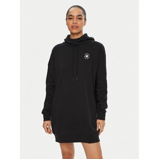 Converse Sukienka codzienna 10027071-A01 Czarny Loose Fit ze sklepu MODIVO w kategorii Sukienki - zdjęcie 182599794
