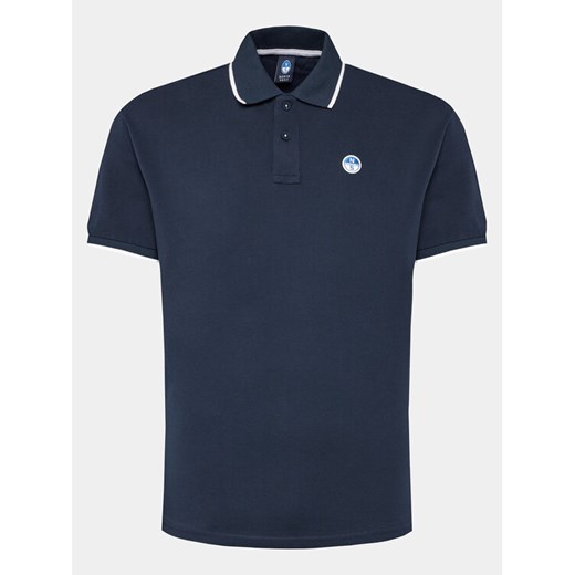 North Sails Polo 692452 Granatowy Regular Fit ze sklepu MODIVO w kategorii T-shirty męskie - zdjęcie 182599814