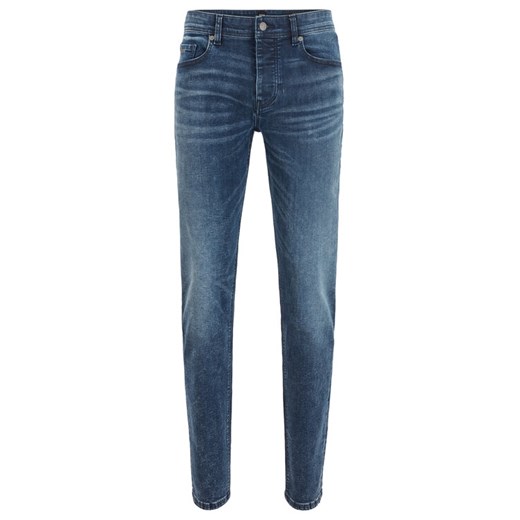 Boss Jeansy Tapered Fit Taber Bc-P Sway 50433145 Granatowy Tapered Fit ze sklepu MODIVO w kategorii Jeansy męskie - zdjęcie 182599821