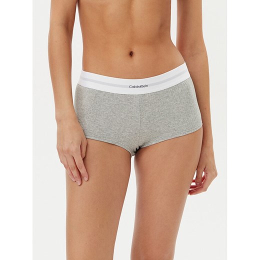 Calvin Klein Underwear Bokserki LV00QF8024 Szary ze sklepu MODIVO w kategorii Majtki damskie - zdjęcie 182599881