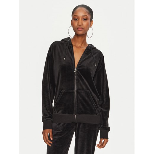 Juicy Couture Bluza Halan JCWAS24342 Czarny Oversize ze sklepu MODIVO w kategorii Bluzy damskie - zdjęcie 182599891