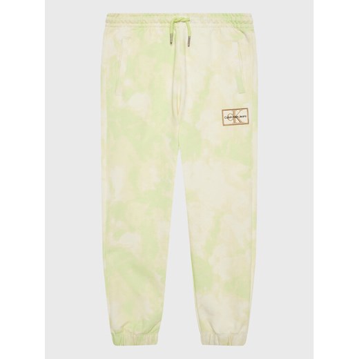Calvin Klein Jeans Spodnie dresowe Sun Bleached IU0IU00375 Kolorowy Regular Fit 12Y MODIVO