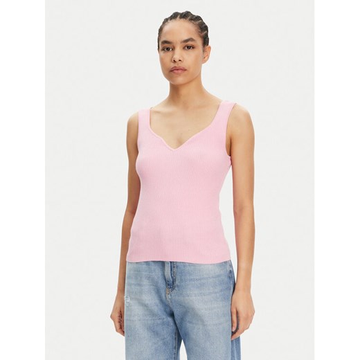 Vero Moda Top Willow 10326450 Różowy Slim Fit ze sklepu MODIVO w kategorii Bluzki damskie - zdjęcie 182600021