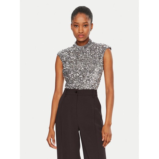 BARDOT Body 59669TB Srebrny Slim Fit 14 MODIVO
